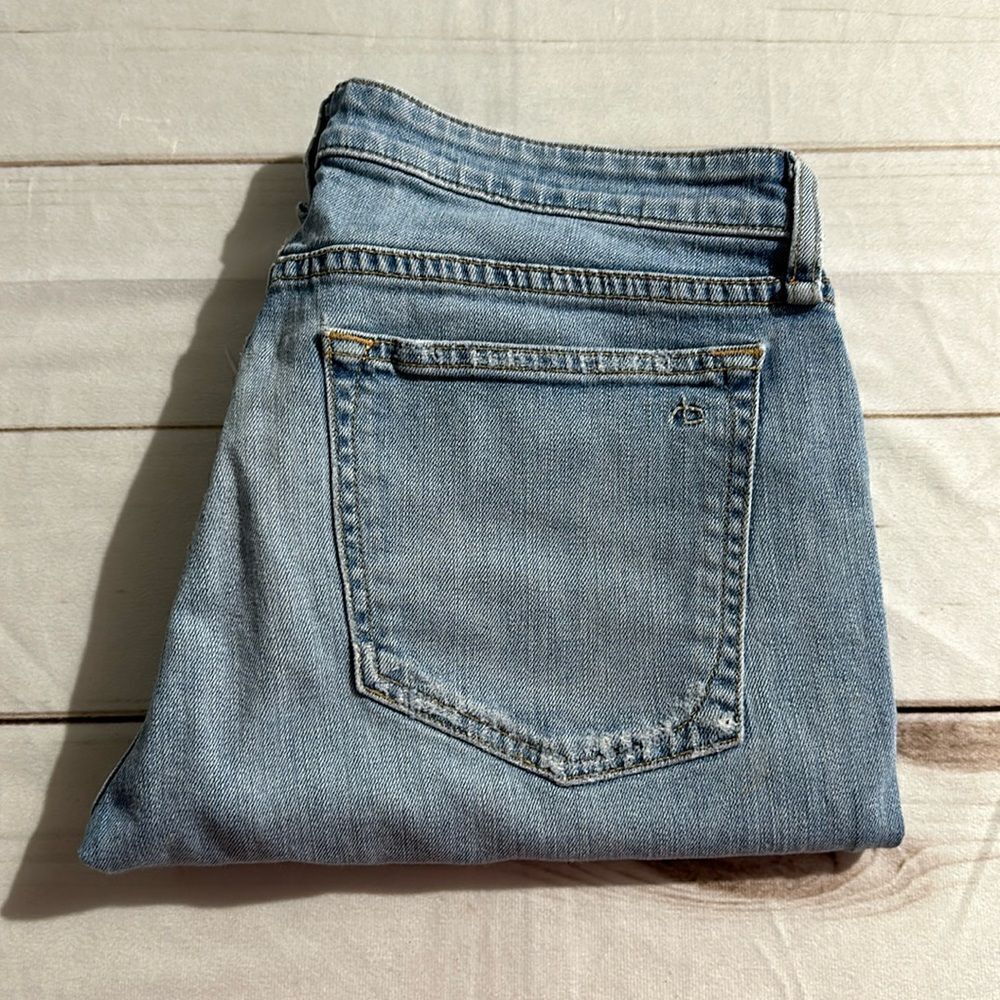 Rag and Bone Dre Low Rise Ankle Slim Boyfriend